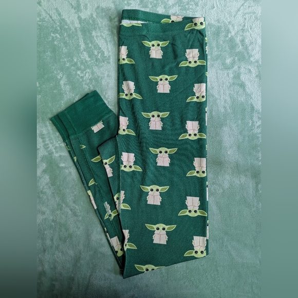 Hanna Andersson Baby Grogu Adult Long John Pajama Pant XXL - Picture 1 of 6